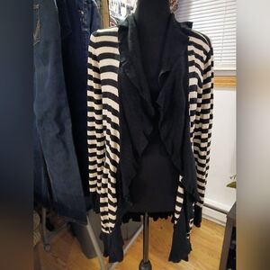 White House Black Market Sz Lg Long Cardigan